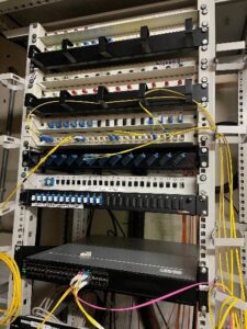 Rack de fibra òptica Ajuntament de Mataró
